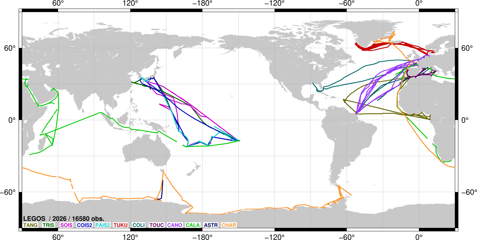 Spatial distribution during 01 Jan. 2026 - 31 May. 2026